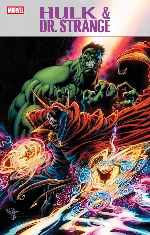 Cover image for HULK & DOCTOR STRANGE #1 25 COPY INCV KYLE HOTZ VAR