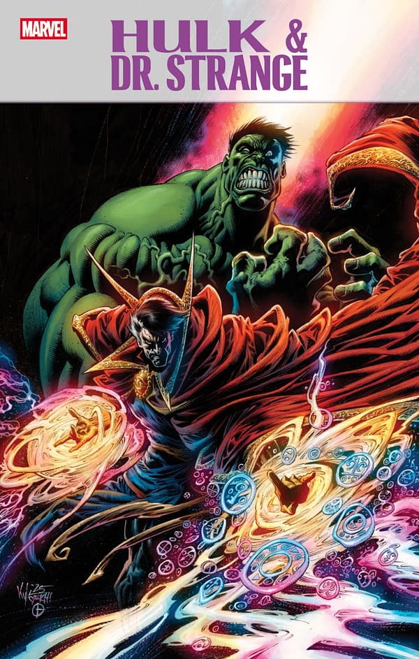 Cover image for HULK & DOCTOR STRANGE #1 KYLE HOTZ VARIANT