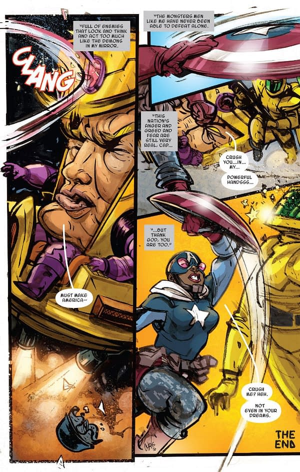 How Marvel Comics Refers To Donald Trump Now That He's President