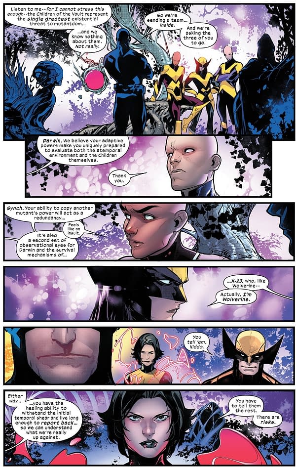 The Return of The Children Of The Vault to Today's X-Men #5 (Spoilers)