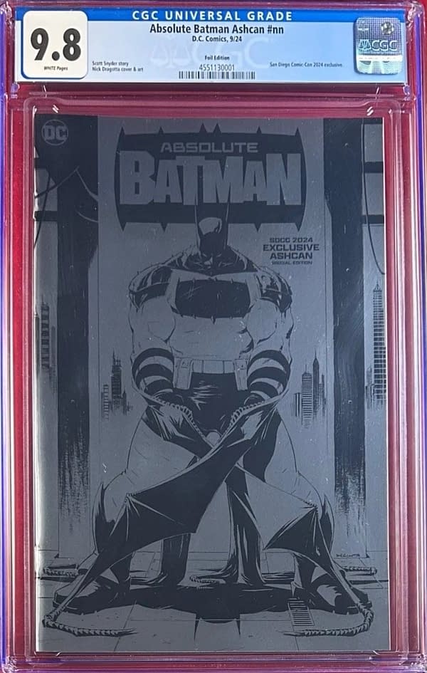 The Issues Of Absolute Batman That Have Sold For $1500 Or More On eBay