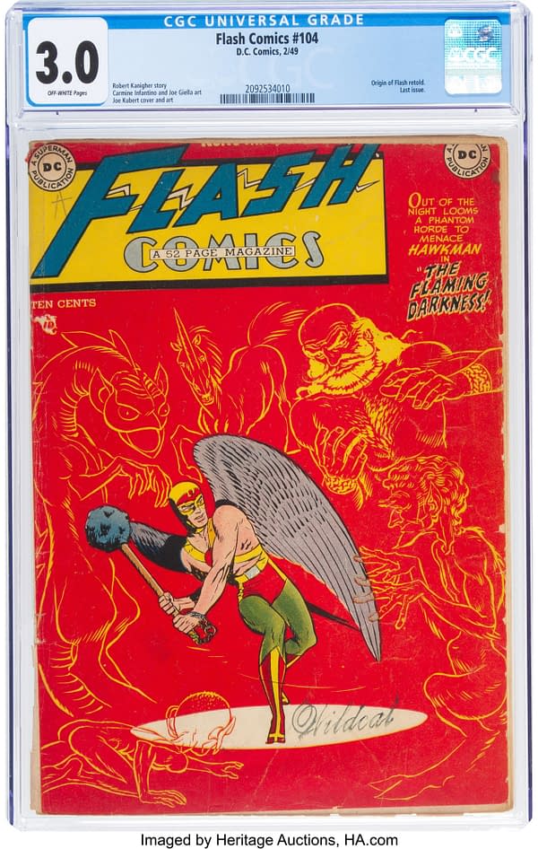 Flash Comics #104 CGC 3.0 from DC Comics.