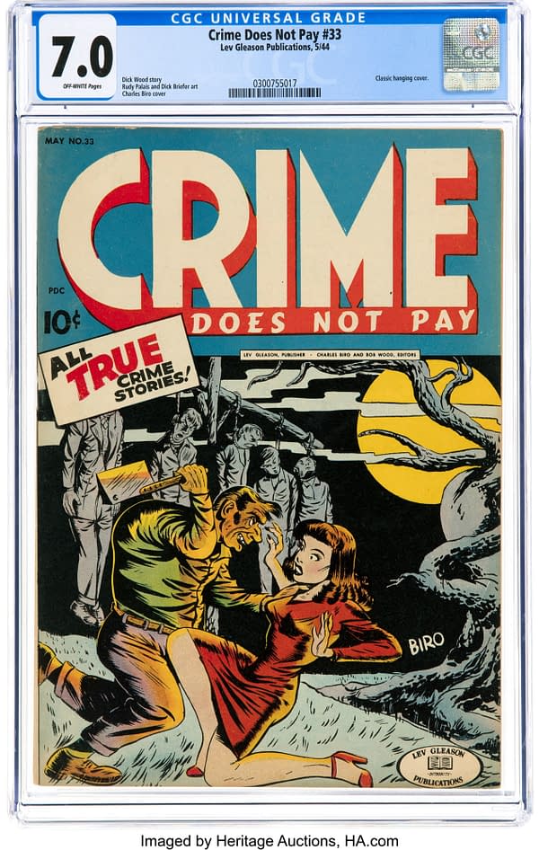 Crime Does Not Pay #33 (Lev Gleason, 1944)