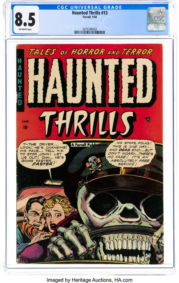 Haunted Thrills #13 (Farrell, 1954)