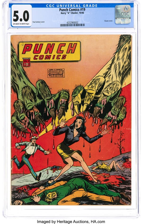 Punch Comics #19 (Chesler, 1946)