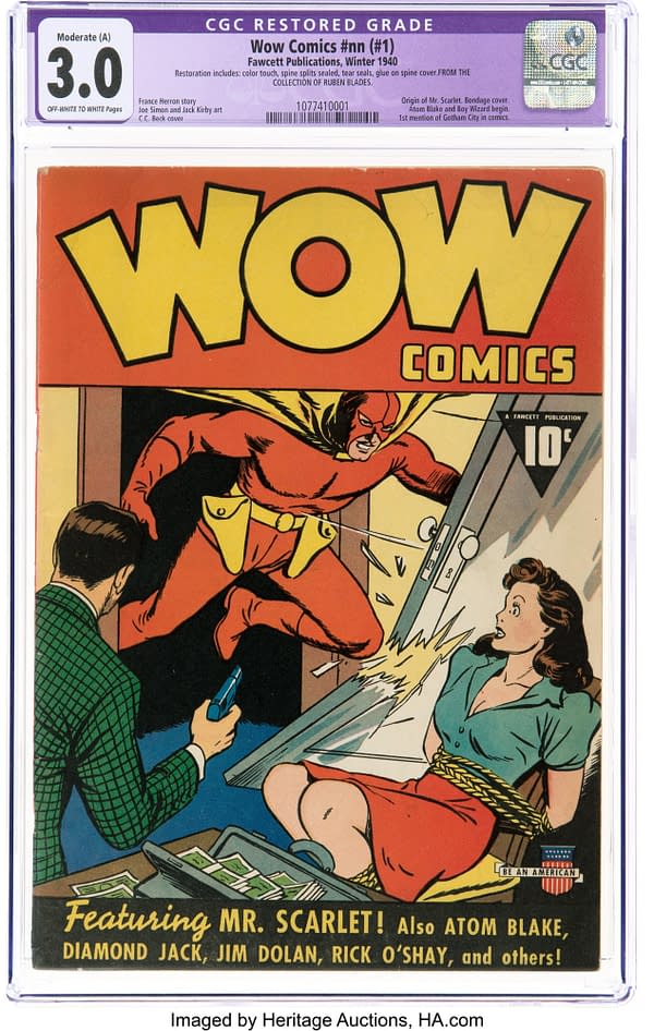 Wow Comics #1 (Fawcett Publications, 1940).