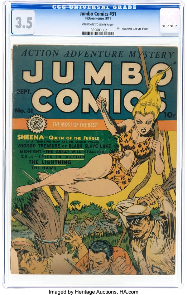 Jumbo Comics #31 (Fiction House, 1941)