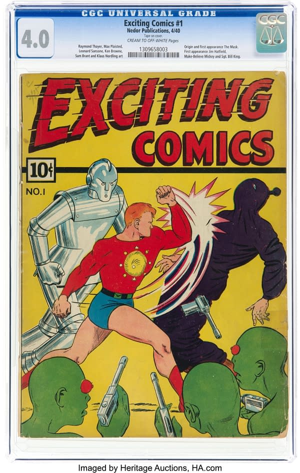 Exciting Comics #1 (Nedor Publications, 1940)