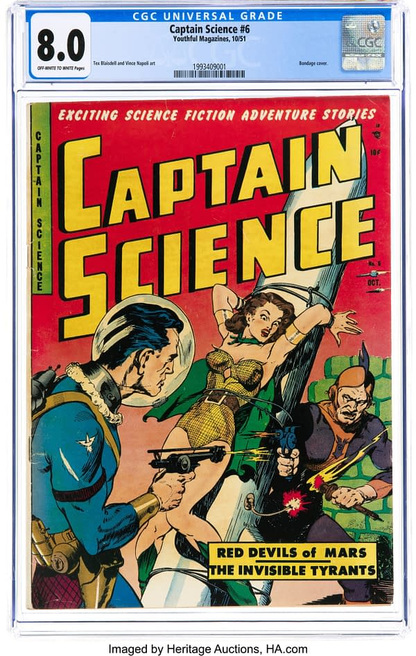 Captain Science #6 (Youthful Magazines, 1951)