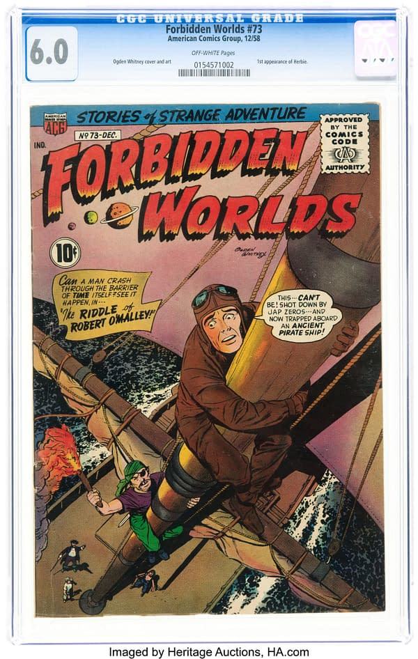 Forbidden Worlds #73 (ACG, 1958)