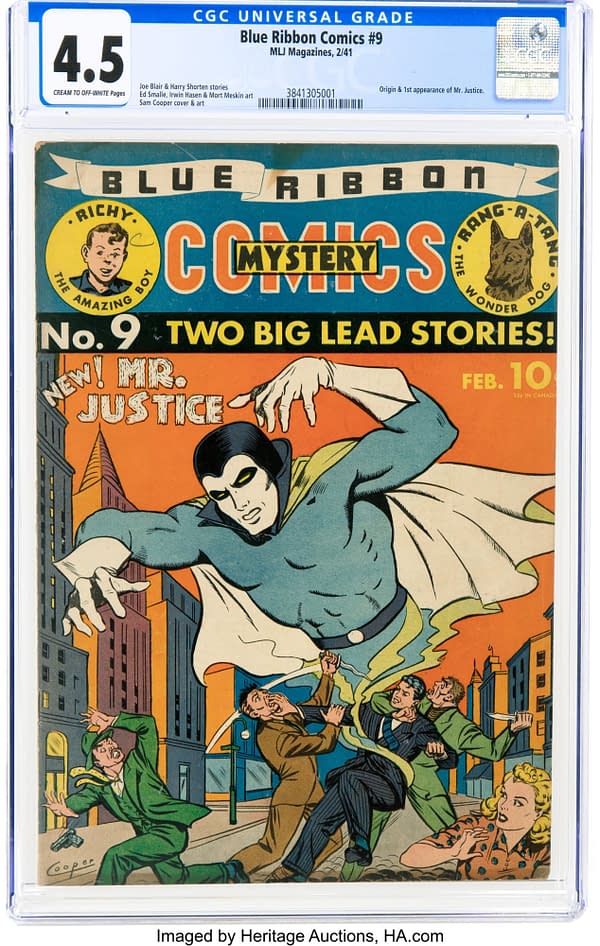 Blue Ribbon Comics #9 (MLJ, 1941)