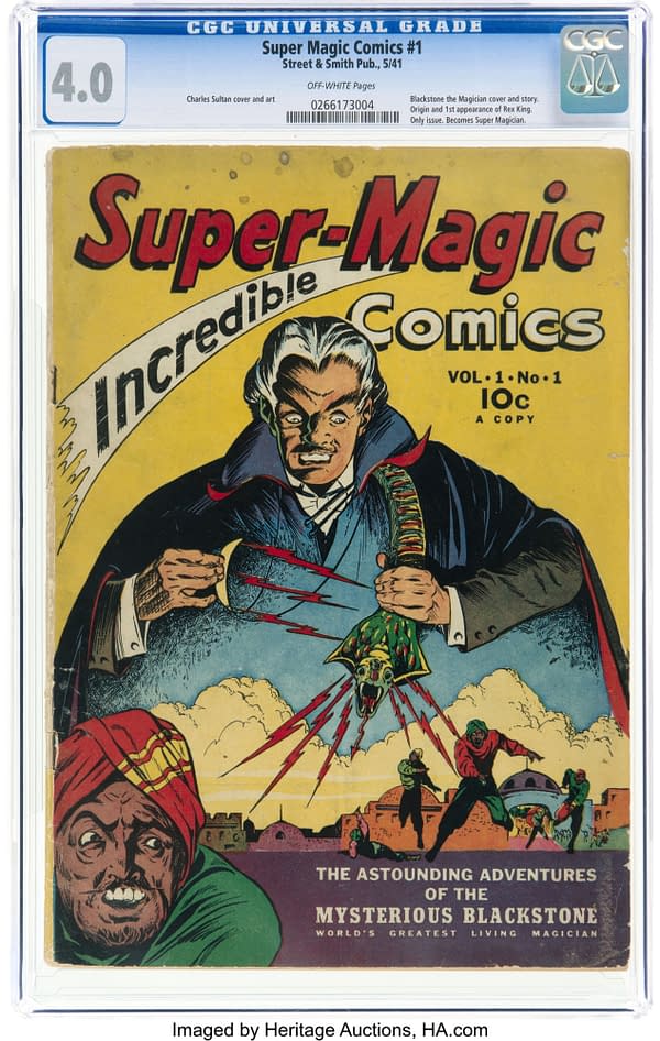 Super Magic Comics #1 (Street & Smith, 1941)