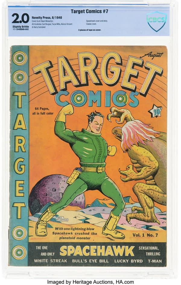 Target Comics #7 (Novelty Press, 1940)