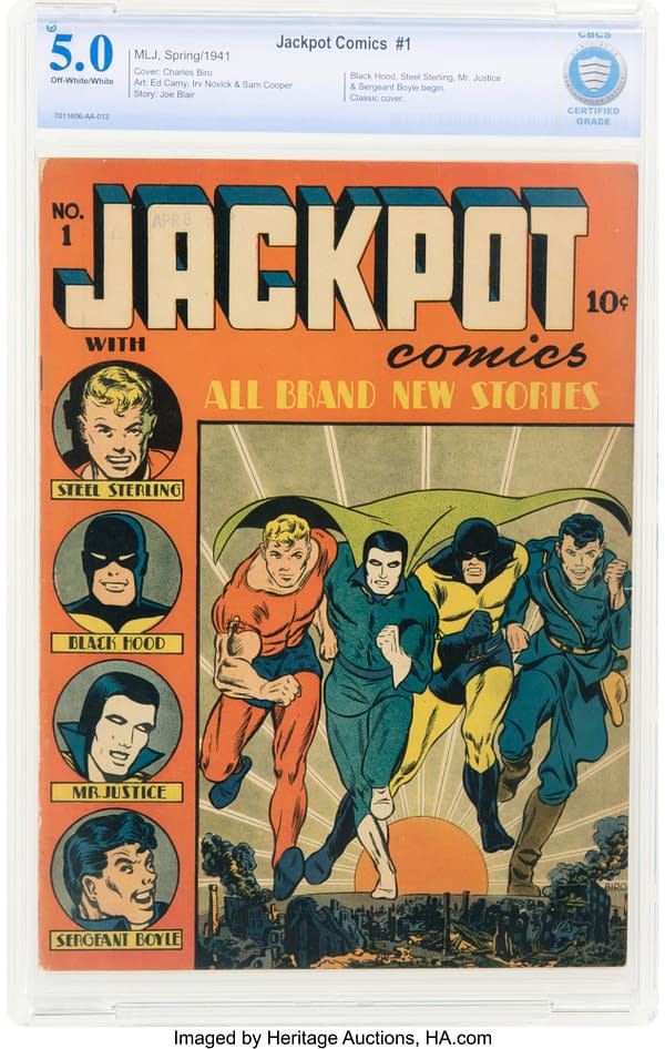 Jackpot Comics #1 (MLJ, 1941)