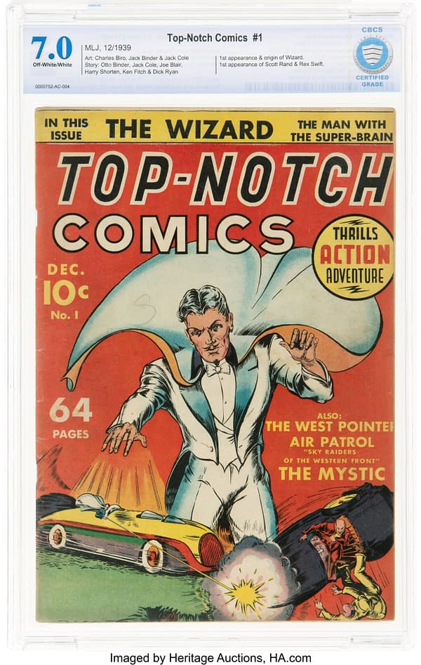 Top-Notch Comics #1 (MLJ, 1939)