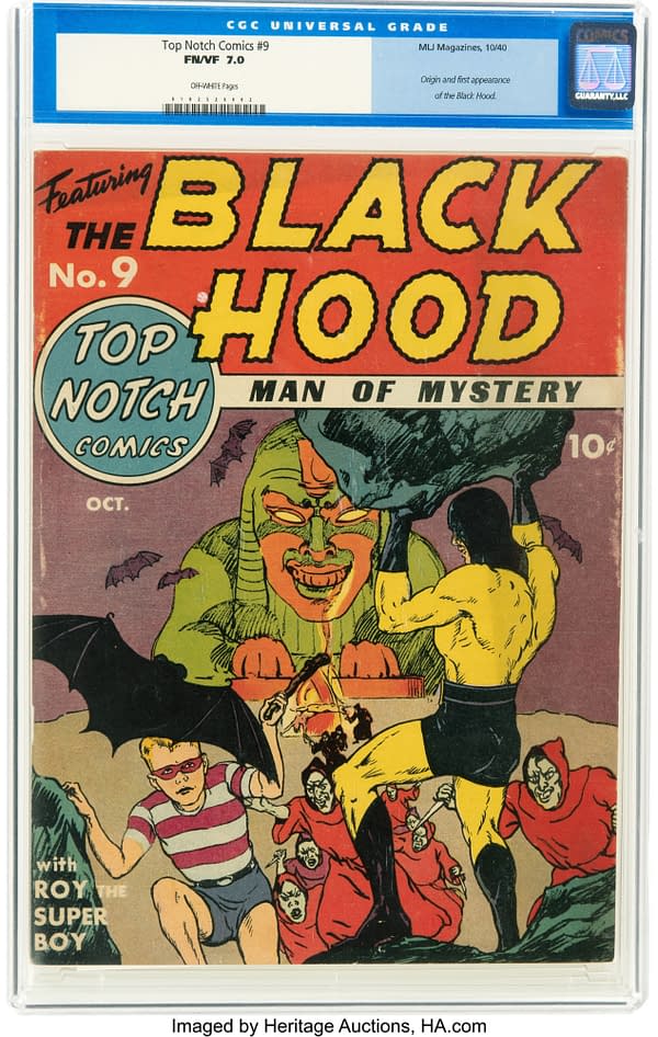 Top-Notch Comics #9 (MLJ, 1940)