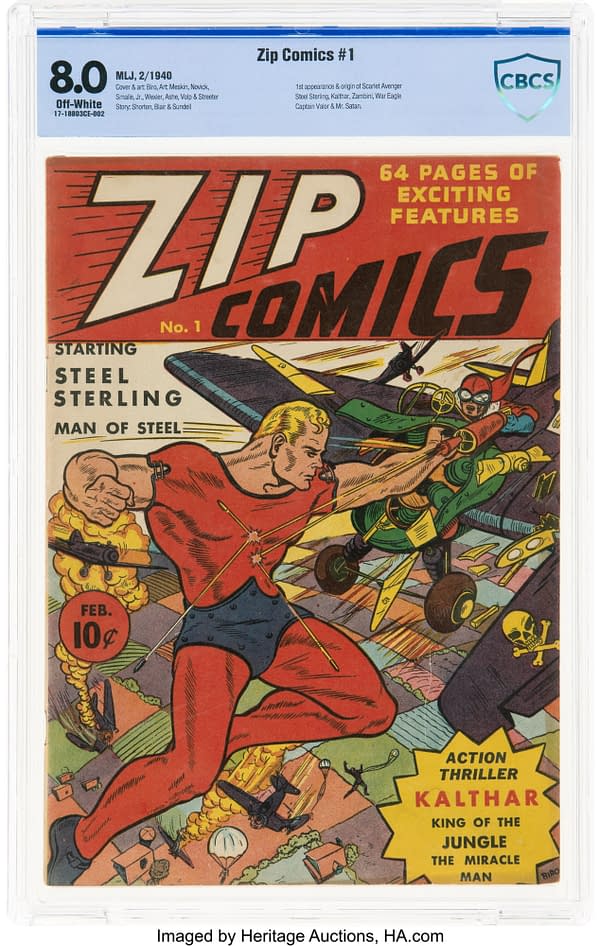 Zip Comics #1 (MLJ, 1940)