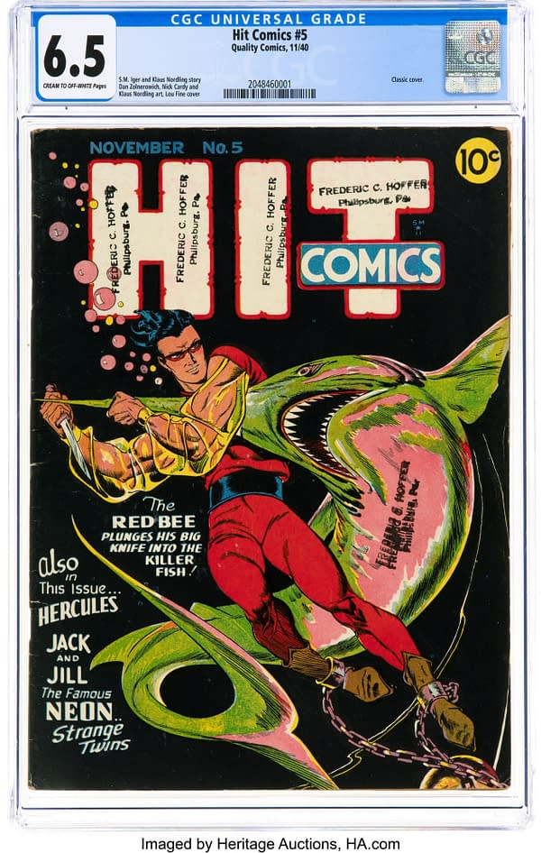 Hit Comics #5 (Quality, 1940)