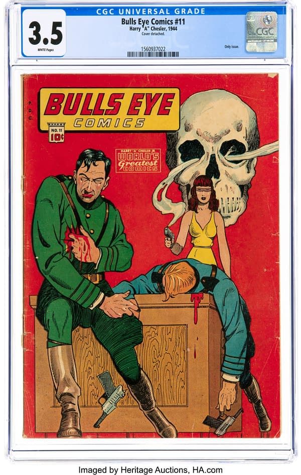 Bulls-Eye Comics #11 (Harry 'A' Chesler, 1944)