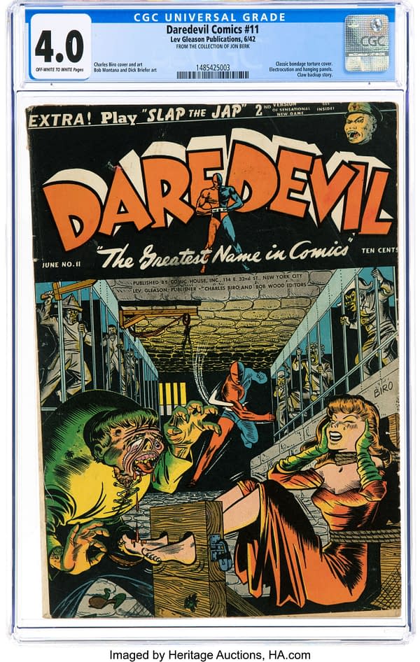 Daredevil Comics #11 (Lev Gleason, 1942)