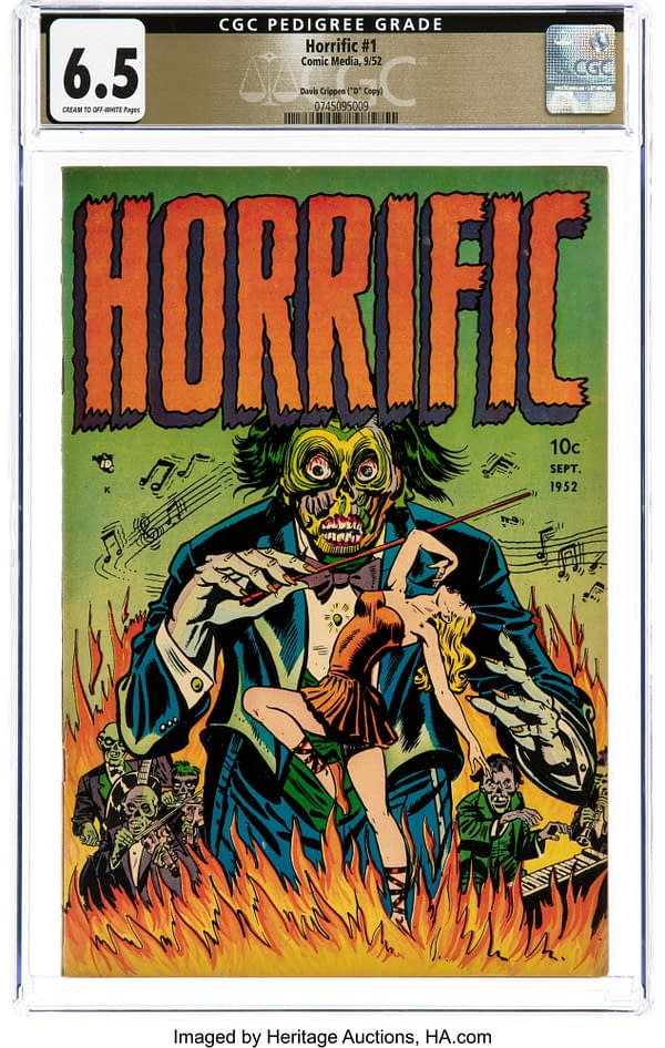 Horrific #1 (Comic Media, 1952)