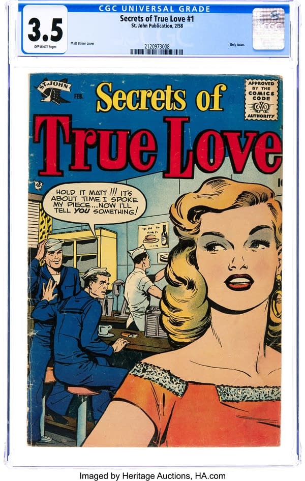 Secrets of True Love #1 (St. John, 1958)
