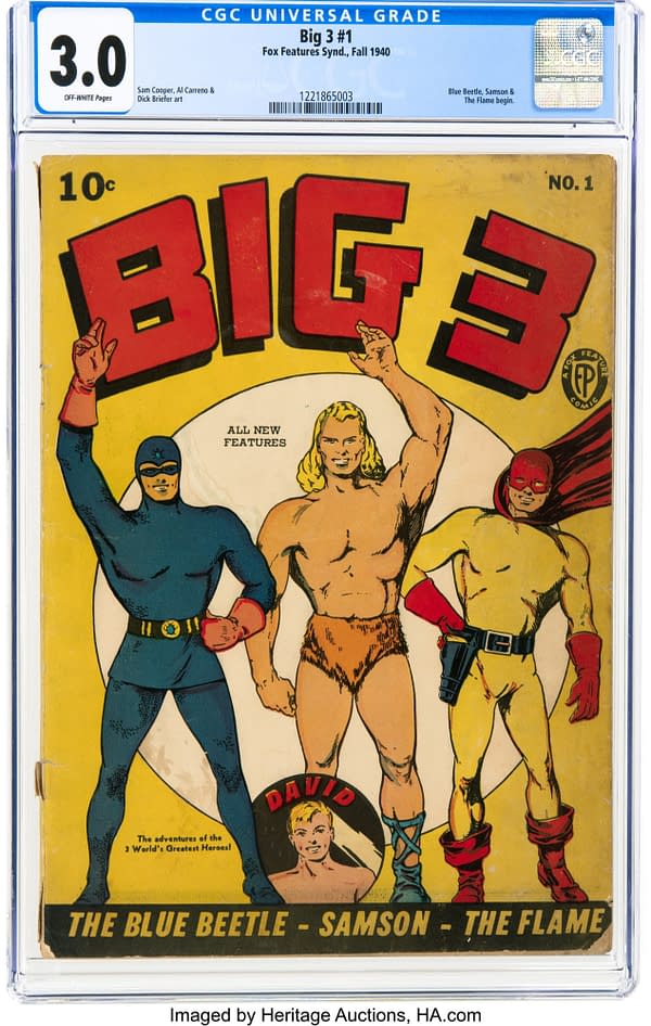 Big 3 #1 (Fox, 1940).