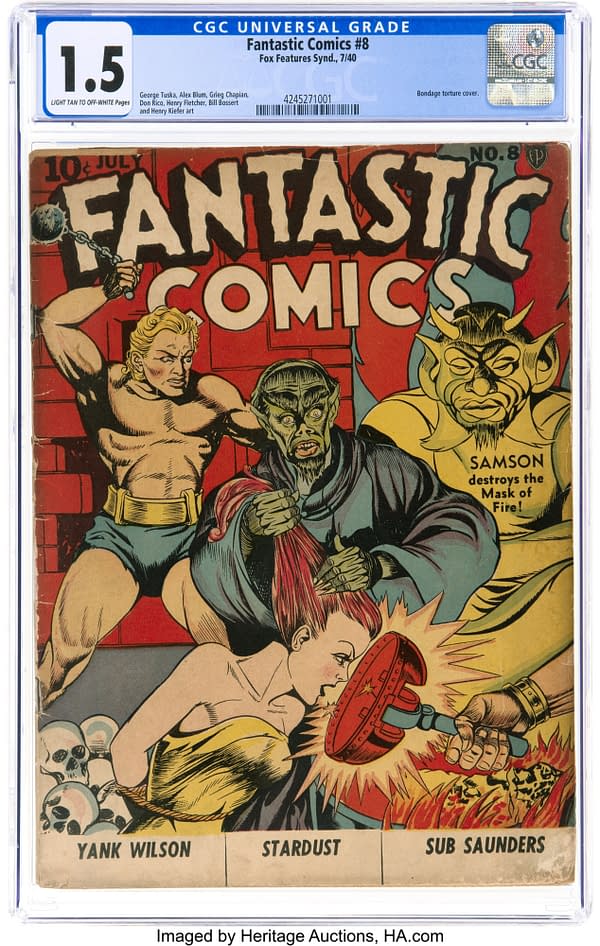 Fantastic Comics #8 (Fox, 1940)