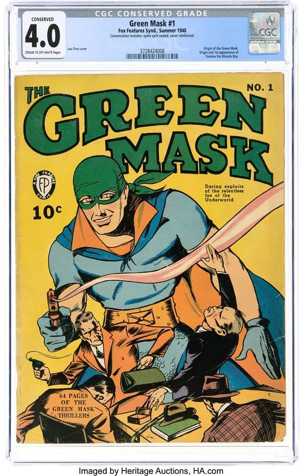 Green Mask #1 (Fox Features Syndicate, 1940)