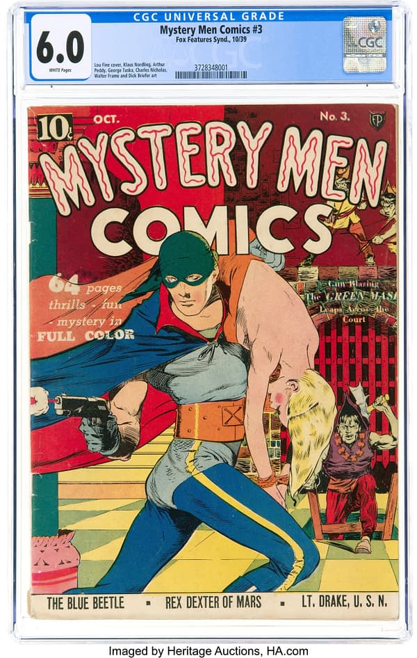 Mystery Men Comics #3 (Fox, 1939)