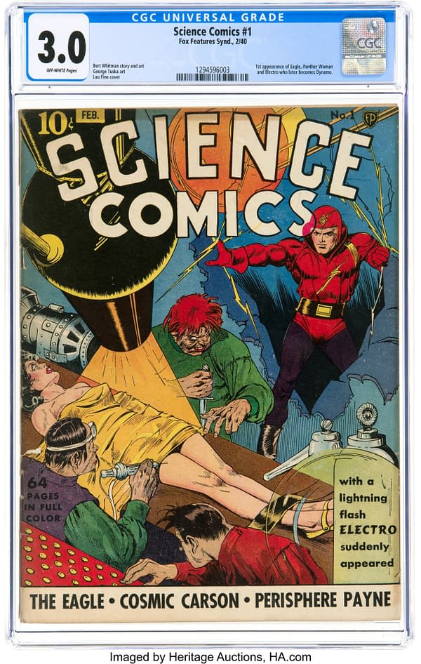 Science Comics #1 (Fox, 1940)