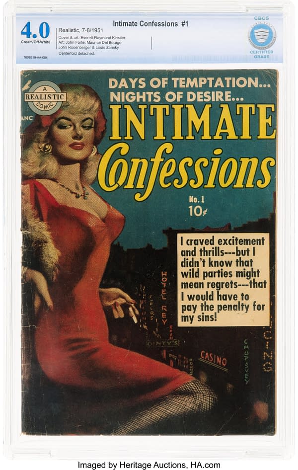 Intimate Confessions #1 Taking Bids At Heritage Auctions