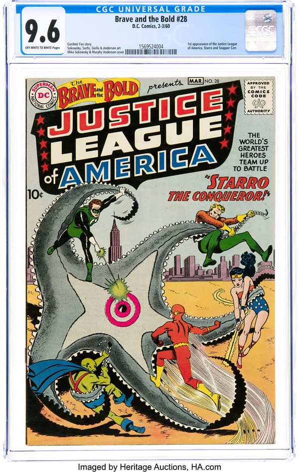 Brave and the Bold #28 Justice League of America (DC, 1960)