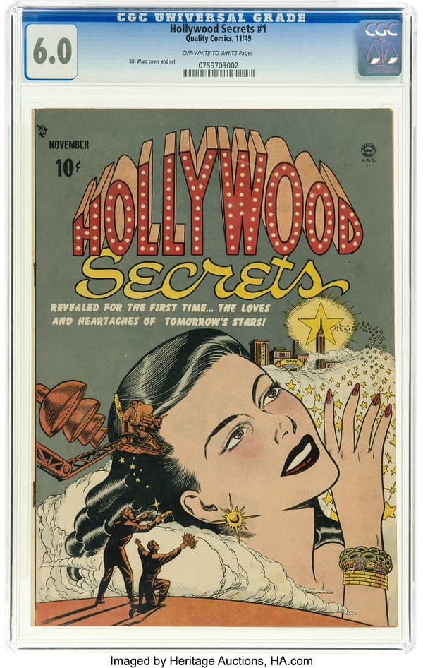 Hollywood Secrets #1 Reaches Rare Air At Heritage Auctions