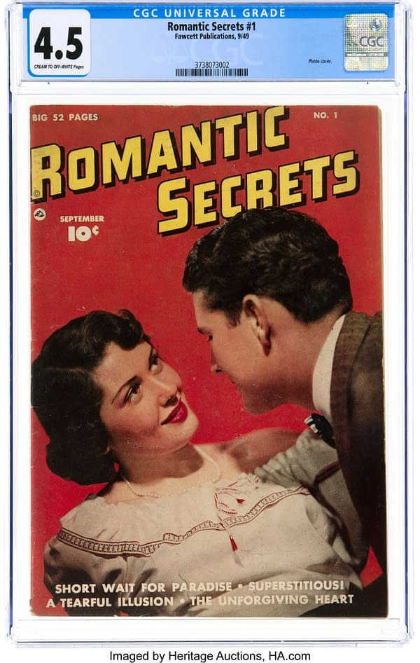 Romantic Secrets #1 At Heritage Auctions Shows Why Art Is Better