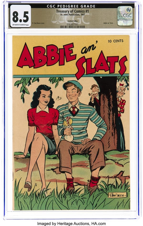 Treasury of Comics #1 Abbie an' Slats (St. John, 1947).