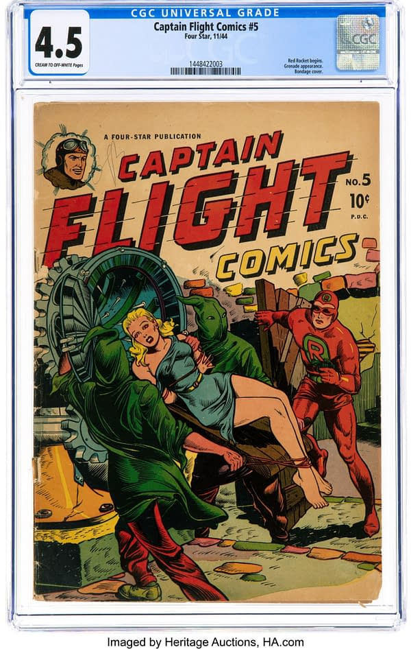 Captain Flight Comics #5 (Four Star, 1944)