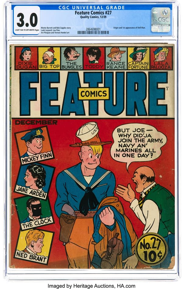 Feature Comics #27 (Quality, 1939)