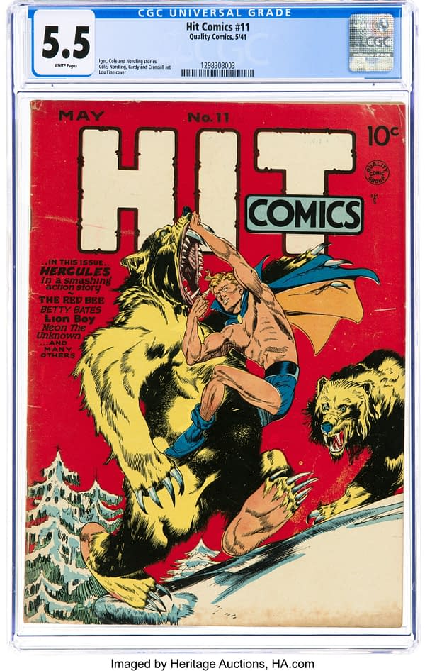 Hit Comics #11 (Quality, 1941)