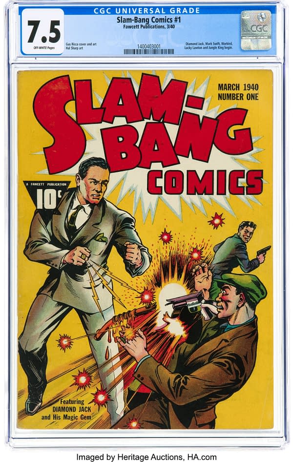Slam-Bang Comics #1 (Fawcett Publications, 1940)