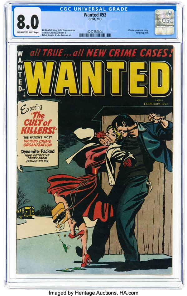 Wanted Comics #52 (Orbit, 1953)