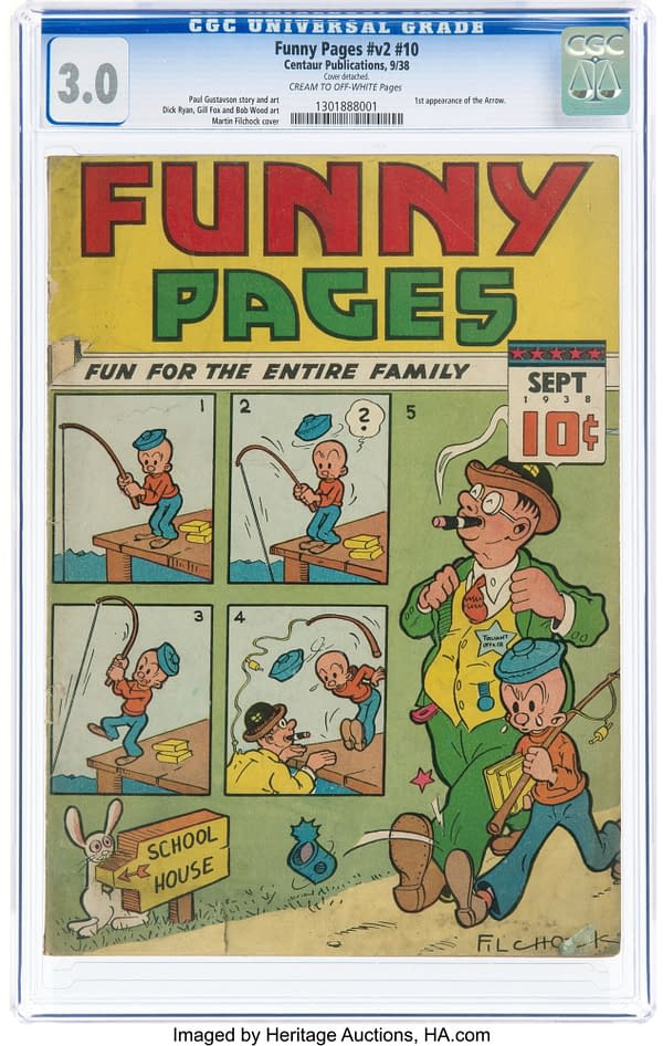 Funny Pages V2#10 (Centaur, 1938)