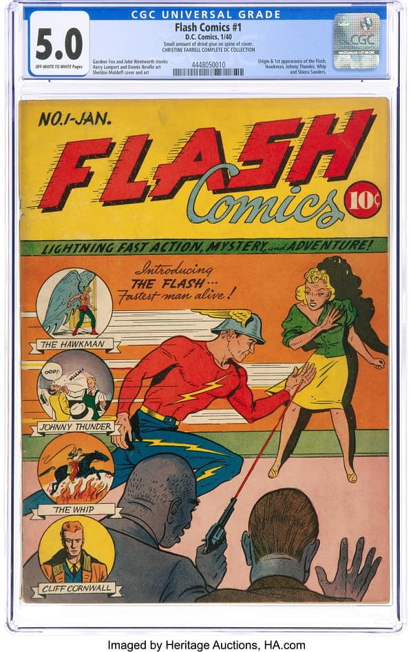 Christine Farrell&rsquo;s Complete DC Comics Collection Comes To Auction