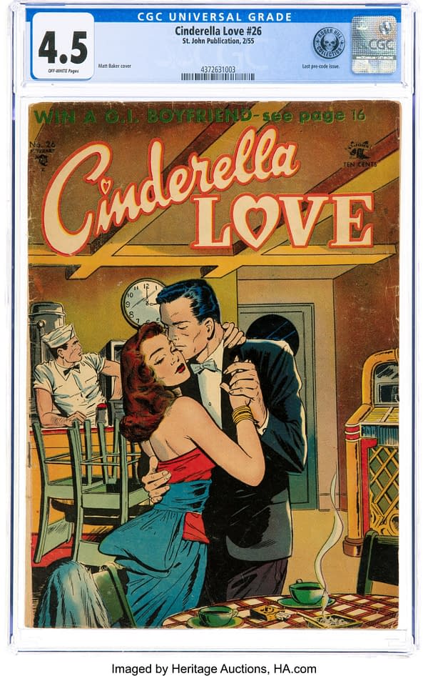 Dreams and Deceptions, Matt Baker's Cinderella Love #26 at Auction