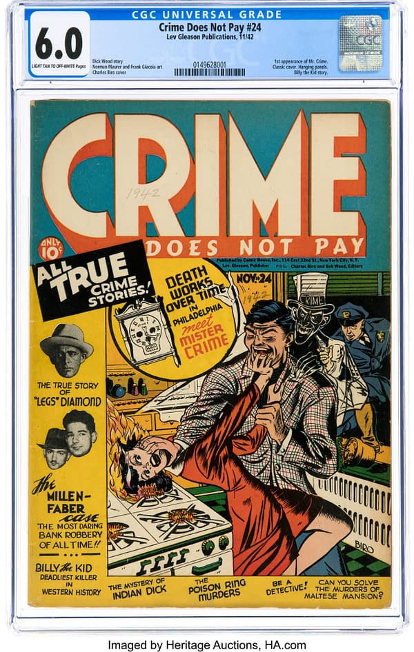 Crime Does Not Pay #24 (Lev Gleason, 1942) 