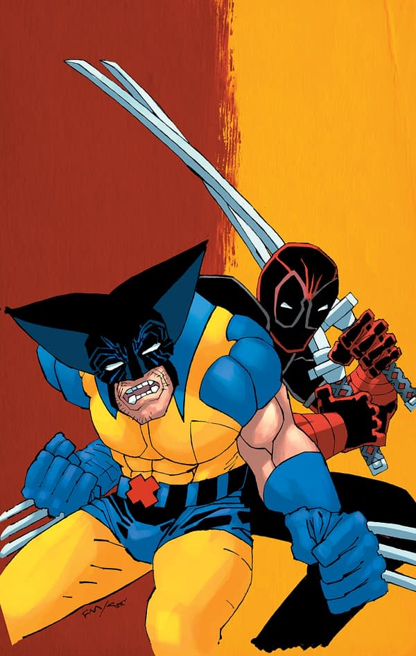 Cover image for DEADPOOL/WOLVERINE #1 FRANK MILLER VIRGIN VARIANT