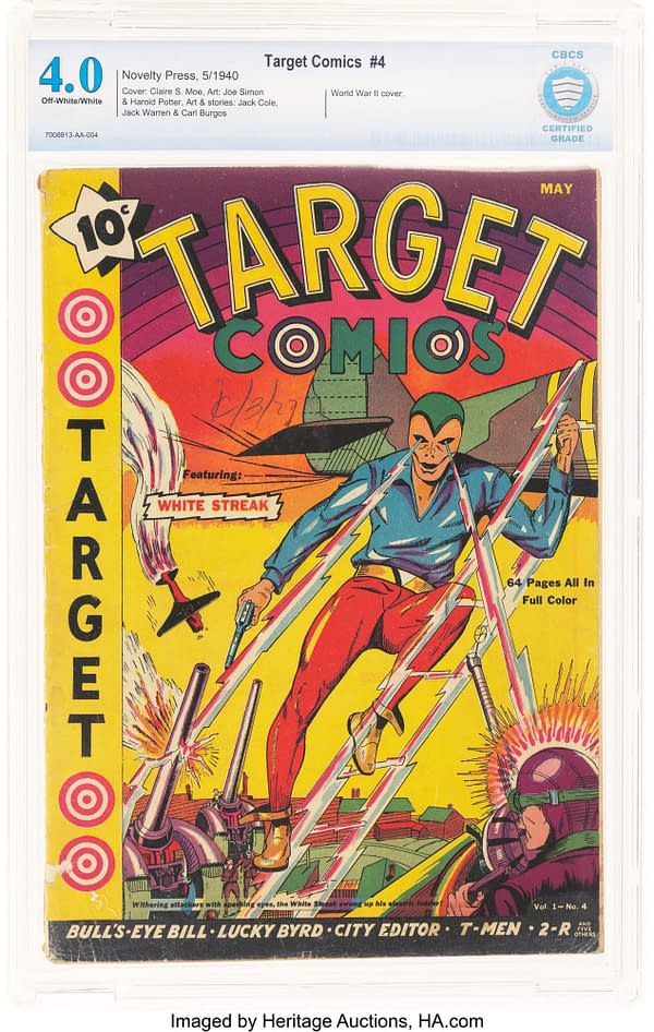 Target Comics #4 (Novelty Press, 1940)