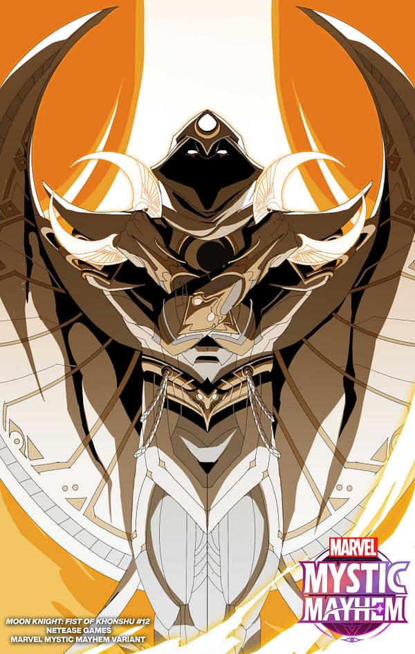 Cover image for MOON KNIGHT: FIST OF KHONSHU #12 NETEASE GAMES MARVEL MYSTIC MAYHEM VARIANT