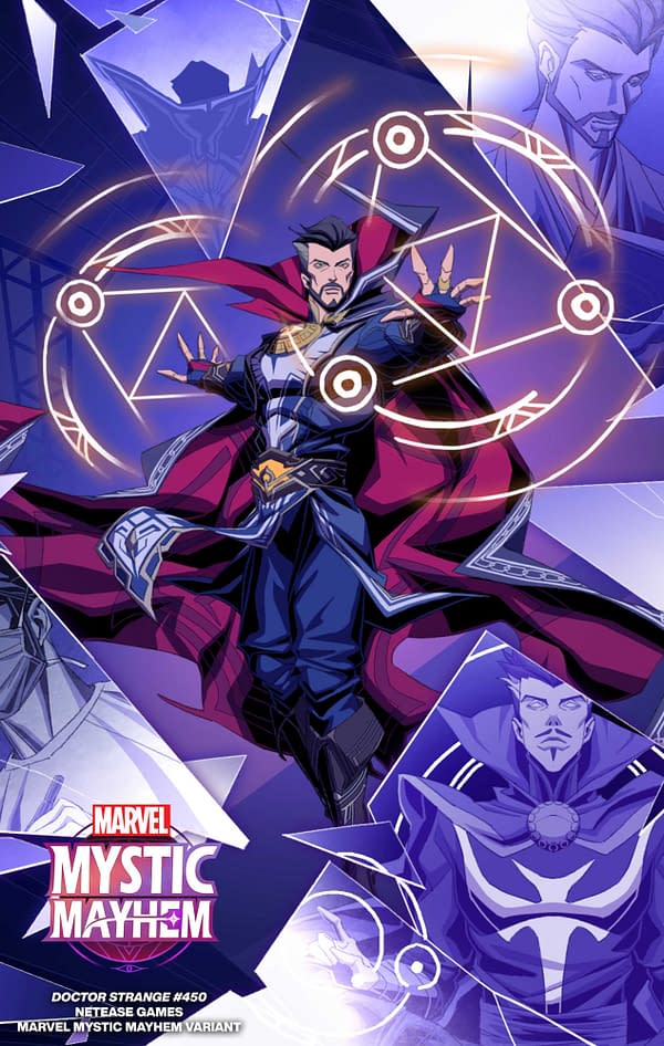 Cover image for DOCTOR STRANGE #450 NETEASE GAMES MARVEL MYSTIC MAYHEM VARIANT