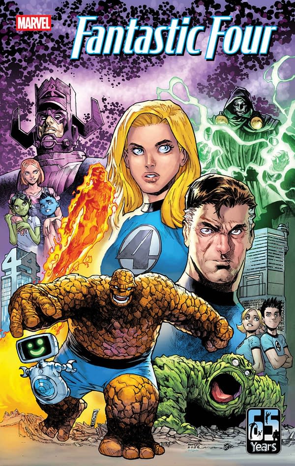 Cover image for FANTASTIC FOUR #15 HUMBERTO RAMOS COVER